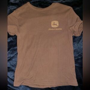 John Deere Chestnut Brown Tee